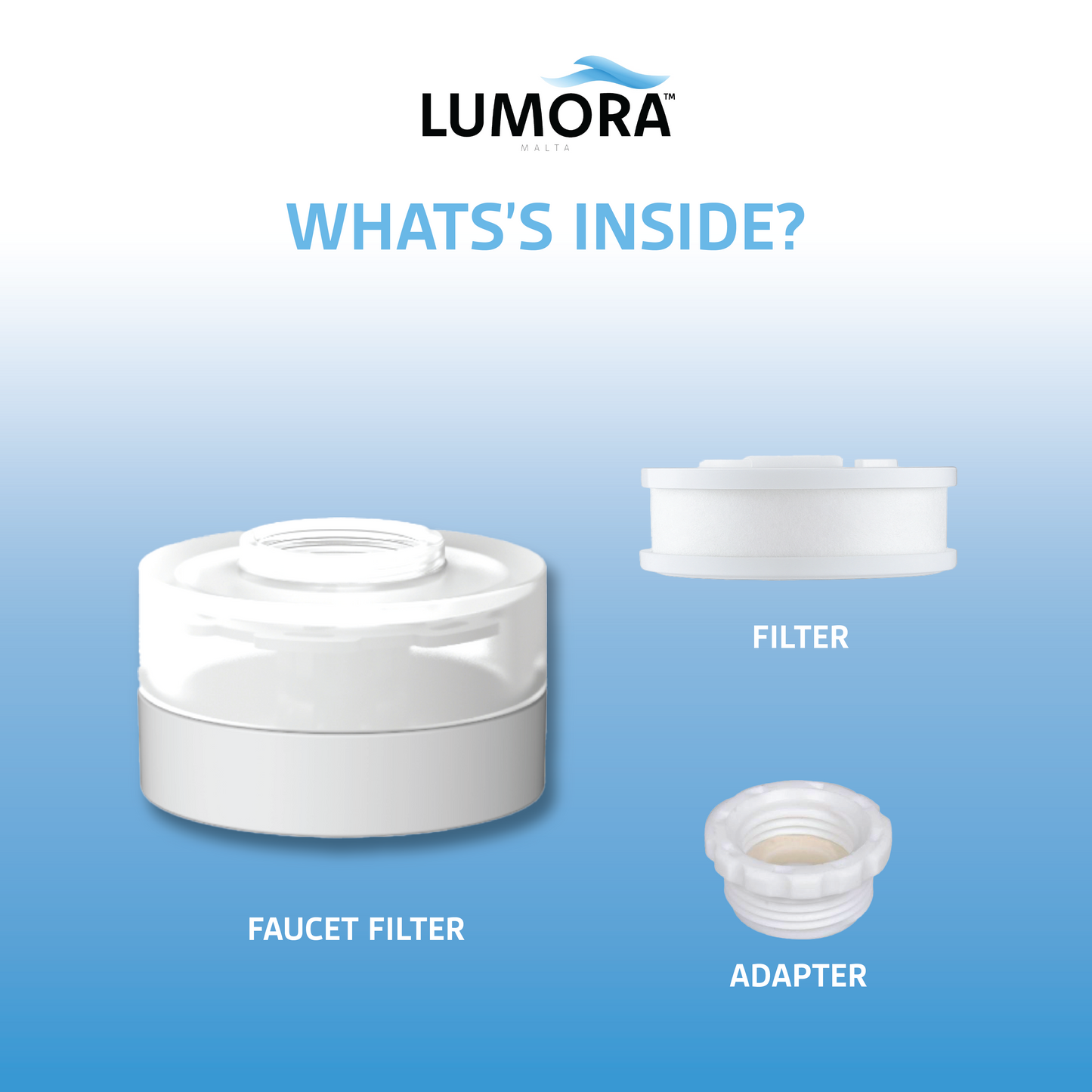 Lumora™ Faucet Filter